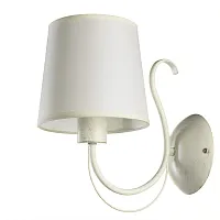 Бра  ORLEAN A9310AP-1WG Arte Lamp белый 1 лампа, основание белое в стиле классический 