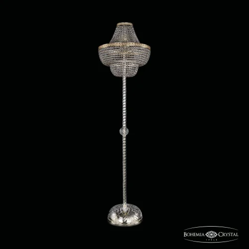 Торшер 19091T3/H/45IV-172 G Bohemia Ivele Crystal sp прозрачный 8 ламп, основание золотое в стиле классический
 фото 2