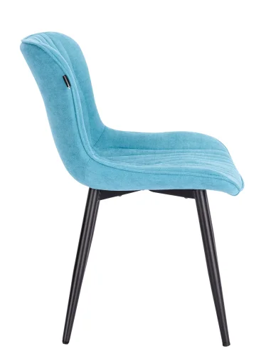Обеденный стул Aqua Ткань Голубой EP Aqua Fabric Blue Everprof, голубой/ткань, ножки//, размеры - 770*770***480* фото 2