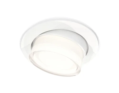 Светильник точечный Techno Spot XC XC7651083 Ambrella light белый 1 лампа, основание белое в стиле современный хай-тек круглый
