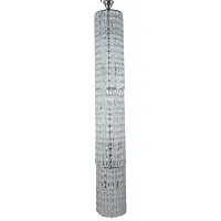 Люстра каскадная хрустальная Monsano E 1.9.35.501 N Dio D'Arte прозрачная на 15 ламп, основание никель в стиле арт-деко классический 