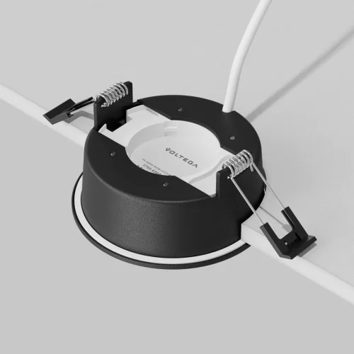 Светильник точечный Orb DL130-GX53-B Maytoni чёрный на 1 лампу, основание чёрное в стиле современный хай-тек круглый фото 4 Светильник точечный Orb DL130-GX53-B Maytoni чёрный на 1 лампу, основание чёрное в стиле современный хай-тек круглый фото 4