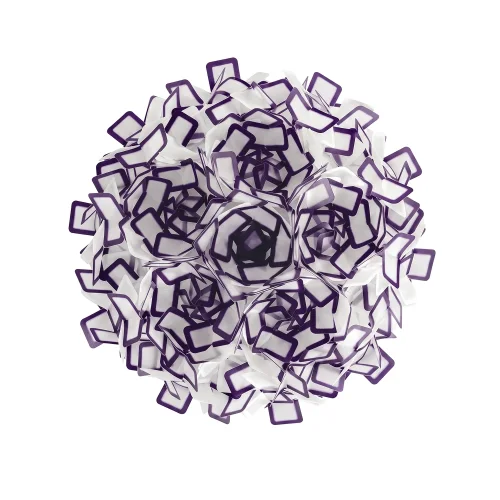 Светильник потолочный Слизия / Clizia 10231/780C Purple LOFT IT фиолетовый белый на 5 ламп, основание в стиле современный арт-деко фото 4 Светильник потолочный Слизия / Clizia 10231/780C Purple LOFT IT фиолетовый белый на 5 ламп, основание в стиле современный арт-деко фото 4