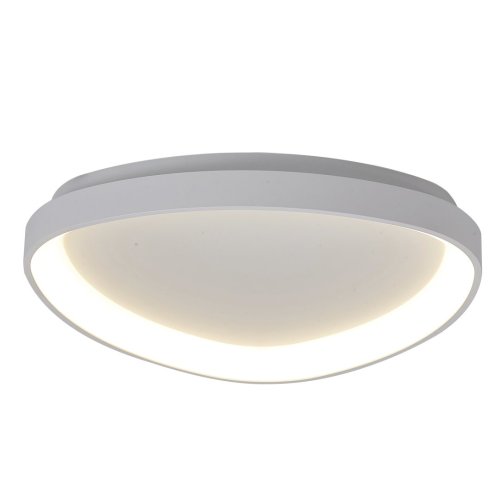 Люстра потолочная LED с пультом Niseko 8633 Mantra белая на 1 лампа, основание белое в стиле современный хай-тек с пультом фото 2