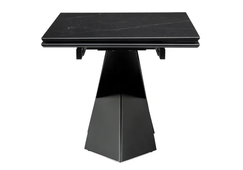 Керамический стол Хасселвуд 160(220)х90х77 черный мрамор / черный 588034 Woodville столешница чёрная из керамика фото 4 Керамический стол Хасселвуд 160(220)х90х77 черный мрамор / черный 588034 Woodville столешница чёрная из керамика фото 4