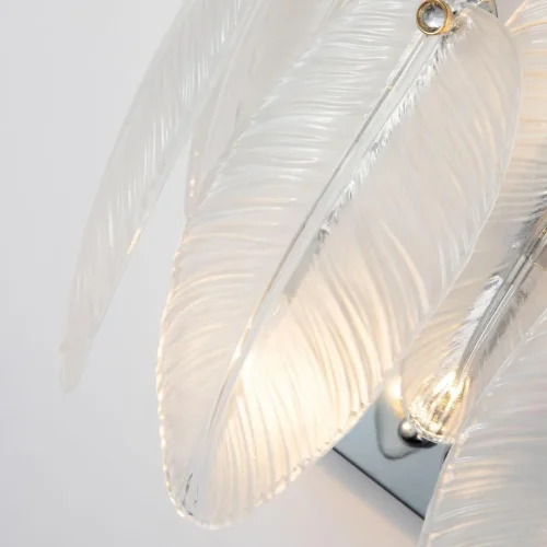 Бра Beluta 3018-2W Favourite белый на 2 лампы, основание хром в стиле современный  фото 4