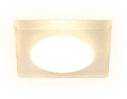 Светильник точечный Techno Spot TN TN138 Ambrella light белый 1 лампа, основание белое в стиле хай-тек современный квадратный фото 3