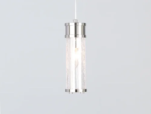 Светильник подвесной 10271 S/S chrome Newport прозрачный 1 лампа, основание хром в стиле современный  фото 2