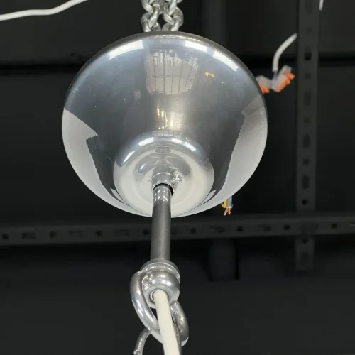 Люстра подвесная Fringe 228791-22 ImperiumLoft прозрачная на 10 ламп, основание хром в стиле современный арт-деко  фото 6