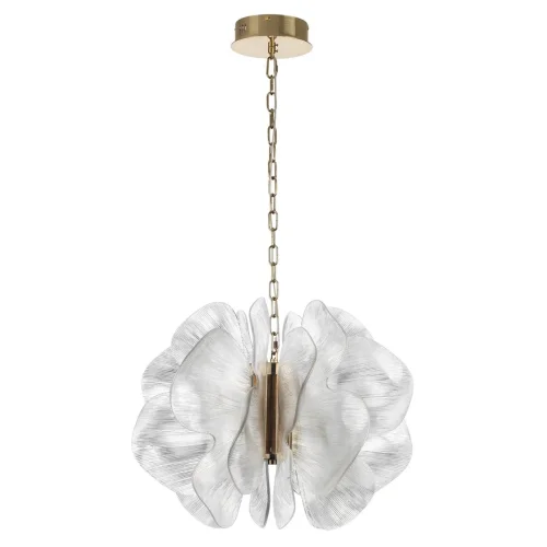Люстра подвесная LED Siama 5089/80L Odeon Light на 1 лампу, основание в стиле флористика современный 