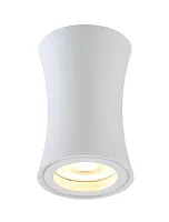 Светильник накладной CLT 031C WH Crystal Lux белый 1 лампа, основание белое в стиле модерн круглый