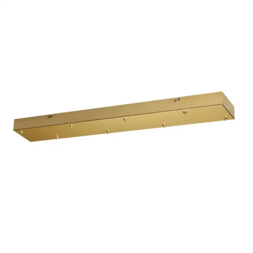 Потолочная база для 7 подвесов линии Scrow, Shiny Base 5058/GD Odeon Light на 1 , основание золотое в стиле современный 