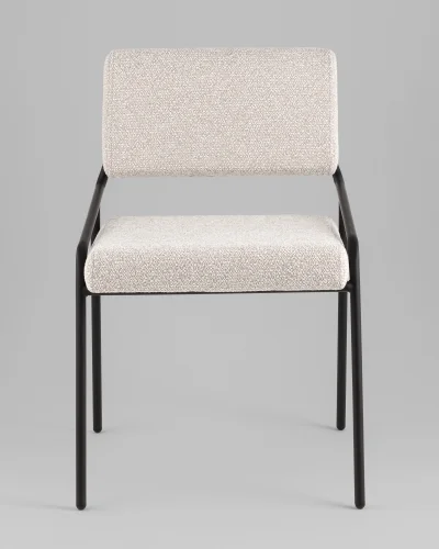 Стул Теллинг шенилл серо-бежевый УТ000041943 Stool Group, /, ножки//, размеры - ***** фото 7