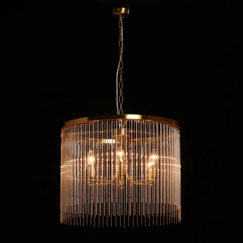 Светильник подвесной Лавиния 443011606 MW-Light латунь 6 ламп, основание латунь в стиле современный кантри  фото 2