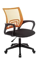 Кресло оператора Topchairs  ST-Basic оранжевый TW-38-3 сиденье черный TW-11 сетка/ткань крестовина п УТ000035165 Stool Group, оранжевый/ткань, ножки/пластик/чёрный, размеры - ****580*605