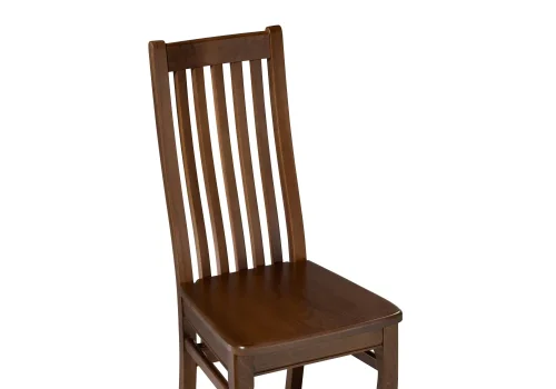 Деревянный стул Арлет миланский орех 577853 Woodville, орех/, ножки/массив бука/орех, размеры - ****440*560 фото 5
