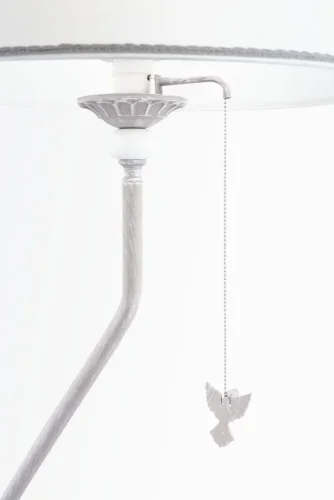 Торшер со столиком Bouquet ARM023-FL-01-S Maytoni со столиком белый 1 лампа, основание серое в стиле классический
 фото 3