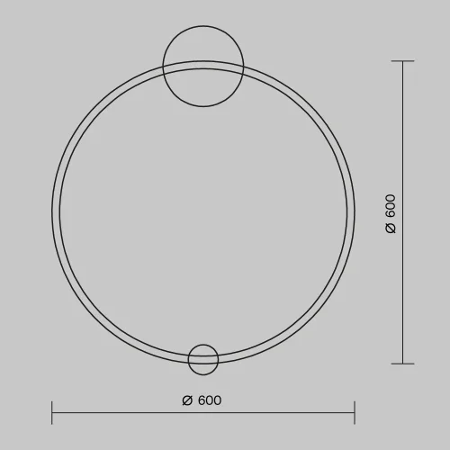 Бра LED Halo MOD005WL-L22BSK1 Maytoni латунь на 1 лампу, основание латунь в стиле современный хай-тек минимализм фото 3 Бра LED Halo MOD005WL-L22BSK1 Maytoni латунь на 1 лампу, основание латунь в стиле современный хай-тек минимализм фото 3