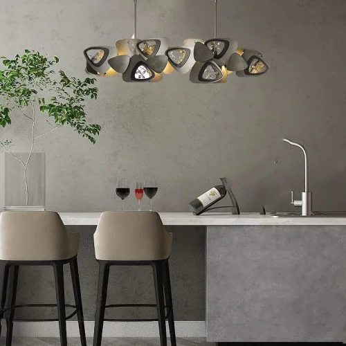 Светильник подвесной DAGMAR L150 204719-23 ImperiumLoft латунь на 1 лампу, основание латунь в стиле современный фото 4