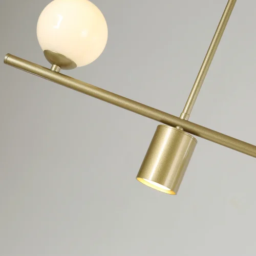 Светильник подвесной Frigus 4041-6P Favourite белый 2 лампы, основание золотое в стиле современный  фото 5
