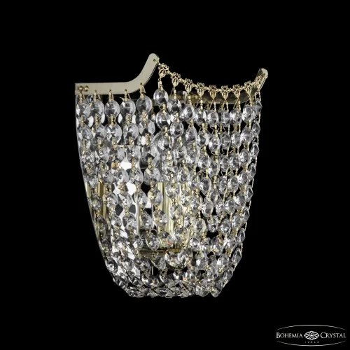 Бра 77071B/16 G Bohemia Ivele Crystal прозрачный на 1 лампа, основание золотое в стиле классический sp фото 2