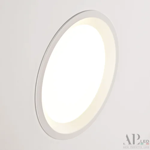 Светильник точечный LED Ingrid 3322.LDY16016/16W/4K Arte Perfetto Luce белый 1 лампа, основание белое в стиле современный  фото 4