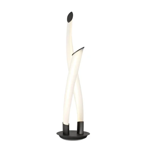 Настольная лампа LED Armonia 6798 Mantra белая 1 лампа, основание чёрное металл в стиле современный хай-тек 
