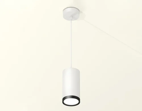 Светильник подвесной XP8161012 Ambrella light белый 1 лампа, основание белое в стиле хай-тек  фото 4