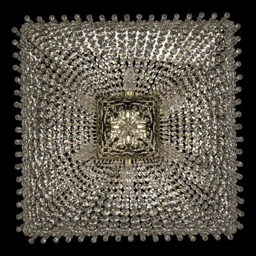 Люстра потолочная хрустальная 19012/H2/55IV Ni Bohemia Ivele Crystal прозрачная на 12 ламп, основание никель в стиле классика sp фото 2