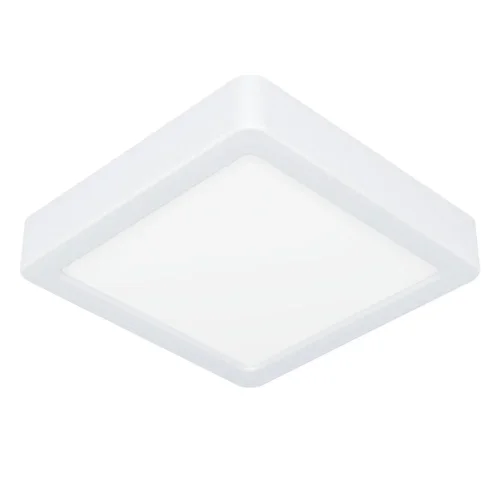Светильник потолочный LED Fueva 901335 Eglo белый на 1 лампу, основание белое в стиле современный квадратный Светильник потолочный LED Fueva 901335 Eglo белый на 1 лампу, основание белое в стиле современный квадратный