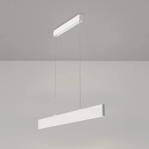 Светильник подвесной LED Step P010PL-L23W4K Maytoni белый на 1 лампу, основание белое в стиле хай-тек минимализм линейный фото 6 Светильник подвесной LED Step P010PL-L23W4K Maytoni белый на 1 лампу, основание белое в стиле хай-тек минимализм линейный фото 6