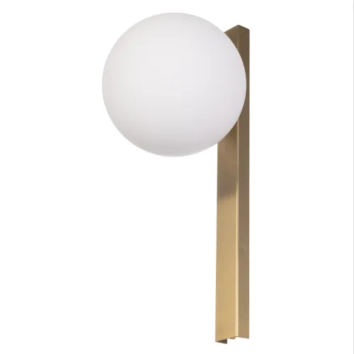 Бра Glob CL209413 Citilux белый на 1 лампа, основание бронзовое в стиле современный молекула шар фото 5