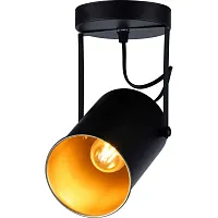 Спот с 1 лампой Neider 3015/02/01C Stilfort чёрный E27 в стиле лофт 
