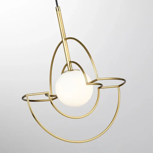 Светильник подвесной ЛЕД Futurum 7195/3L Odeon Light белый на 1 лампу, основание бронзовое в стиле хай-тек фото 4 Светильник подвесной ЛЕД Futurum 7195/3L Odeon Light белый на 1 лампу, основание бронзовое в стиле хай-тек фото 4
