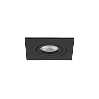 Светильник точечный Tarf Mini A2068PL-1BK Arte Lamp чёрный на 1 лампу, основание чёрное в стиле современный квадратный