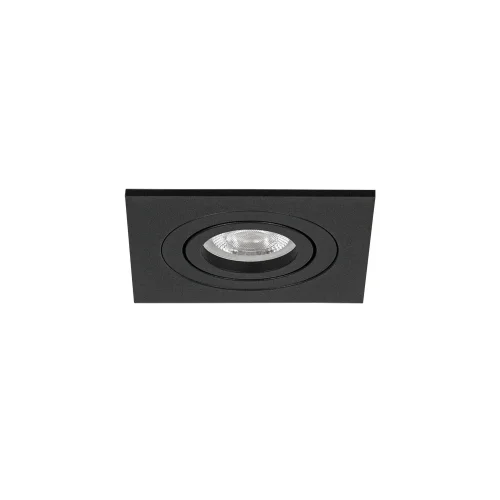 Светильник точечный Tarf Mini A2068PL-1BK Arte Lamp чёрный на 1 лампу, основание чёрное в стиле современный квадратный