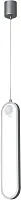 Светильник подвесной LED Altus 4222-1P F-promo матовый серебро на 1 лампу, основание матовое серебро в стиле современный 