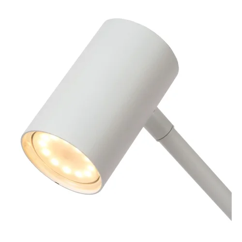Торшер LED Tipik 36722/03/31 Lucide для чтения белый на 1 лампу, основание белое в стиле современный фото 3