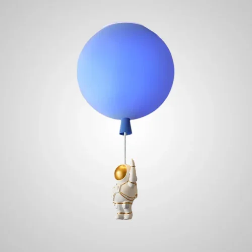 Светильник потолочный MERCURY A D30 Blue 208658-23 ImperiumLoft синий на 1 лампу, основание белое в стиле современный 