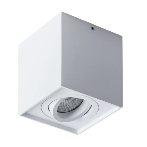 Светильник накладной Factor A5544PL-1WH Arte Lamp белый на 1 лампу, основание белое в стиле современный квадратный