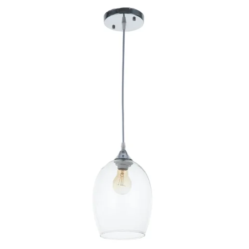 Светильник подвесной Propus A4344SP-1CC Arte Lamp прозрачный на 1 лампу, основание хром в стиле современный 