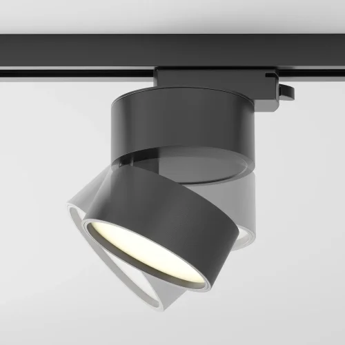 Трековый светильник Onda 3000K 12Вт 120° Single phase track system Unity TR007-1-12W3K-B-1 Maytoni чёрный для шинопроводов серии Single phase track system Unity чёрный фото 5
