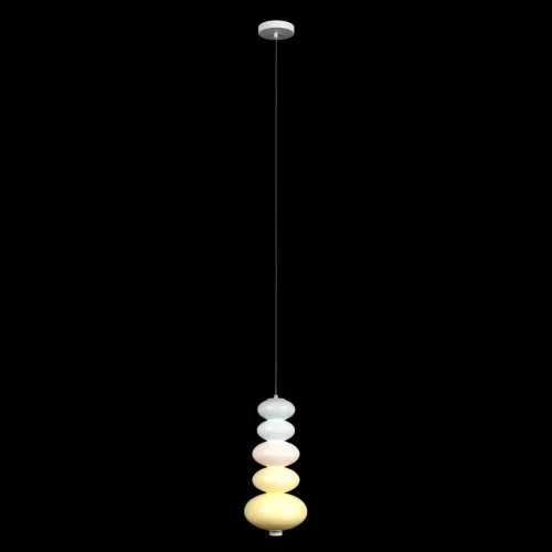 Светильник подвесной LED Macaroon 10271P/D LOFT IT разноцветный 1 лампа, основание белое в стиле  молекула шар фото 2