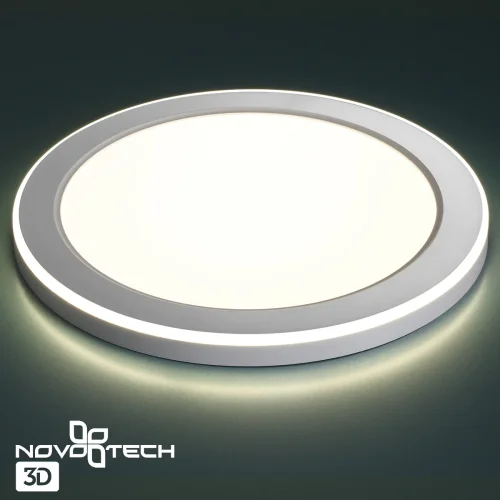 Светильник точечный LED Span 359016 Novotech белый 1 лампа, основание белое в стиле хай-тек  фото 9