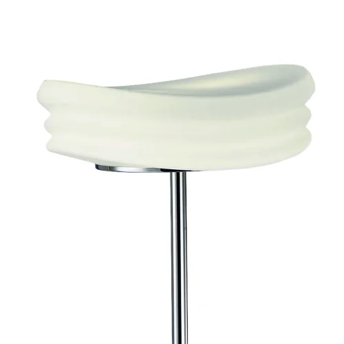 Торшер напольный  MEDITERRANEO 3628 Mantra  белый 2 лампы, основание хром в стиле современный минимализм
 фото 3