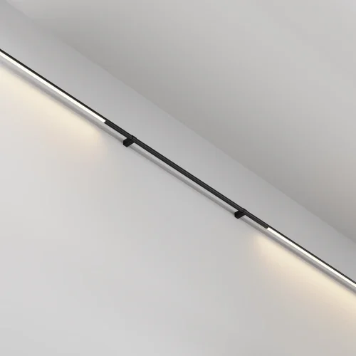 Соединитель для штанговой системы Axity CA001-L500-B Maytoni чёрный в стиле хай-тек современный для светильников серии Axity Maytoni axity штанговая фото 2