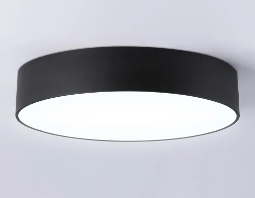 Светильник потолочный LED Air Alum FV5530 Ambrella light чёрный 1 лампа, основание чёрное в стиле современный хай-тек  фото 3