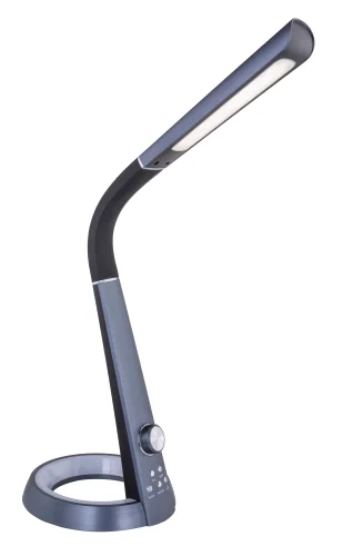 Настольная лампа LED Mitti 58376B Globo чёрная на 1 лампу, основание чёрное полимер в стиле хай-тек современный  Настольная лампа LED Mitti 58376B Globo чёрная на 1 лампу, основание чёрное полимер в стиле хай-тек современный