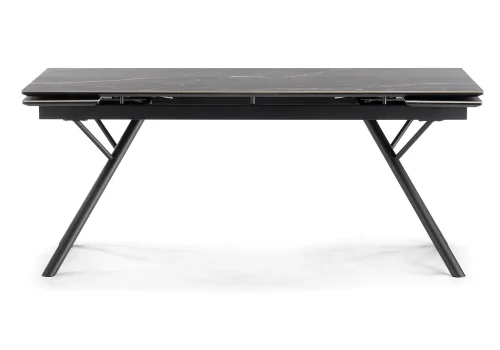 Керамический стол Ворен 180(240)x90 nero markina / черный 621191 Woodville столешница чёрная из керамика фото 7