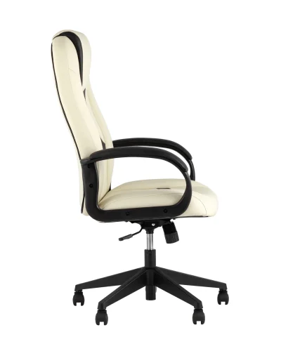 Кресло игровое TopChairs ST-CYBER 8 белый/черный эко.кожа крестовина пластик УТ000035040 Stool Group, белый/экокожа, ножки/металл/чёрный, размеры - ****655*770 фото 7